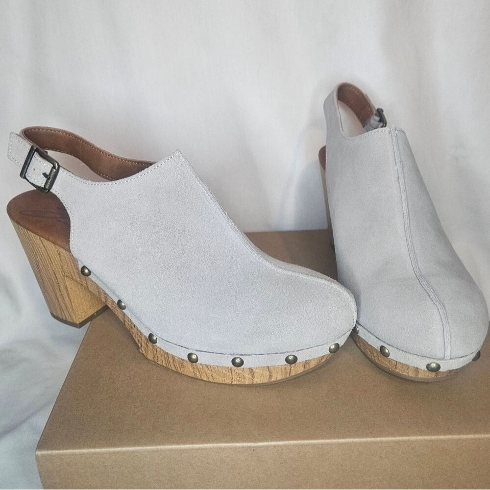 Zodiac Women's Chessa Slingback Studded Clogs NWT Sz 9.5 Retail $99